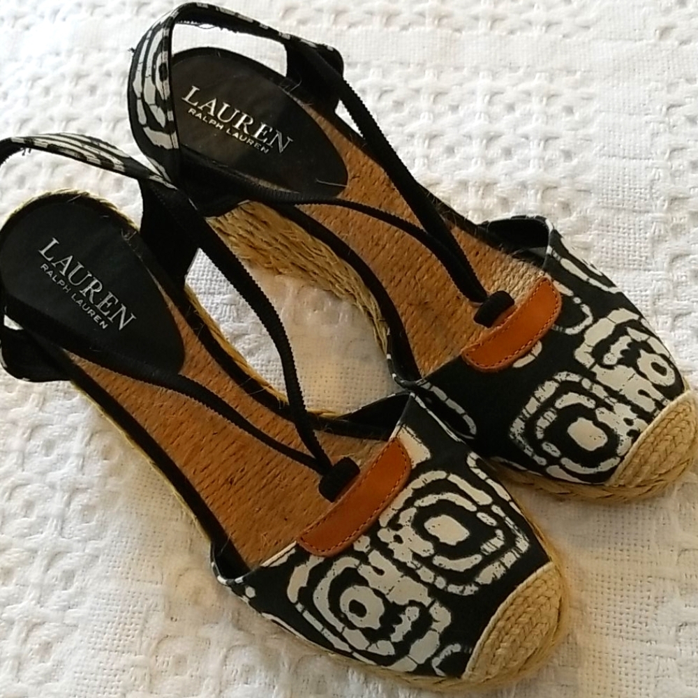 Lauren by Ralph Lauren Espadrilles Sandals sz 8.5